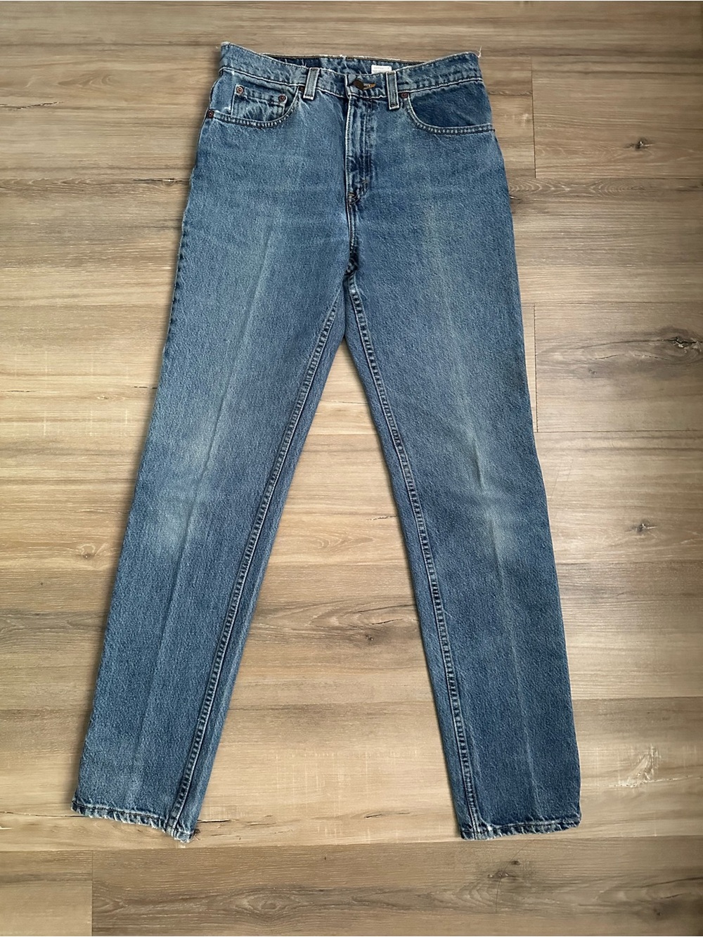 Vintage Levi’s 506 Made in USA Straight Leg Jeans Size 8 Long